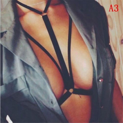 Harness Ramiączka Do Stanika Ozdobne Zmysłowe Top na Arena.pl