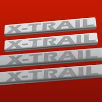 Listwa progowa NISSAN X-TRAIL MK1 T30 Stal nierdzewna 304 mat 4szt