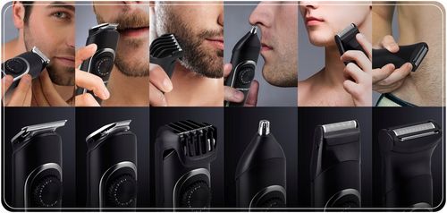 Trymer golarka maszynka do włosów do brody zarostu do golenia 6w1 Berdsen na Arena.pl