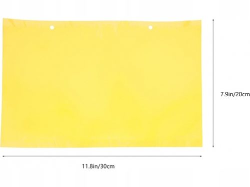 ŻÓŁTE TABLICE LEPOWE LEP NA NASIONNICĘ TRZEŚNIÓWKĘ DRZEWKA OWOCOWE A4 na Arena.pl