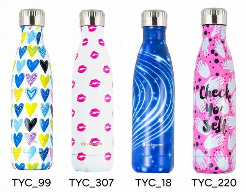 Butelka TERMICZNA na wodę 500ml NA KAWĘ WZORY na Arena.pl