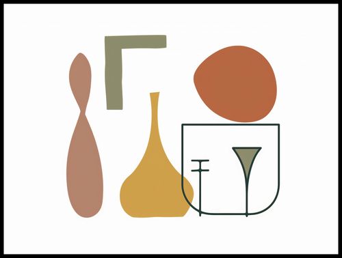 Plakat 100x75cm Naczynia na Arena.pl