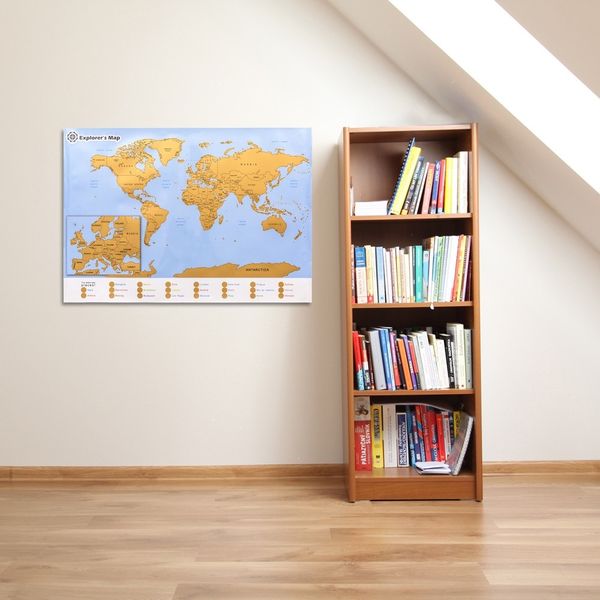 Mapa Zdrapka Odkrywcy - Świat (EN) zdjęcie 9