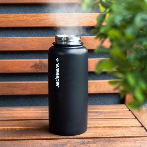 BUTELKA TERMICZNA WESSPER KUBEK TERMICZNY ZE SŁOMKĄ STAL NIERDZEWNA 1000 ml na Arena.pl