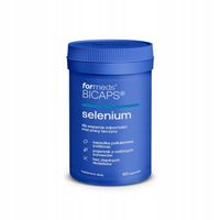 Selen L-selenometionina 300 ForMeds BICAPS Selenium 60 kapsułek vege