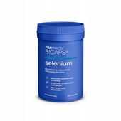 Selen L-selenometionina 300 ForMeds BICAPS Selenium 60 kapsułek vege