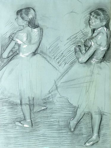 Two Dancers1879, Edgar Degas - plakat 70x100 cm na Arena.pl