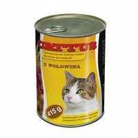 Karma mokra dla kota z wołowiną CATTUS 415g puszka