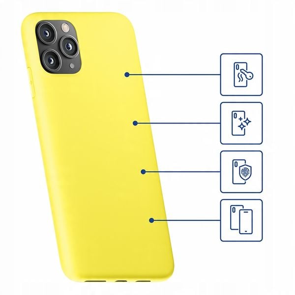 Matowe etui na Apple iPhone 13 - 3mk Matt Case lime zdjęcie 8