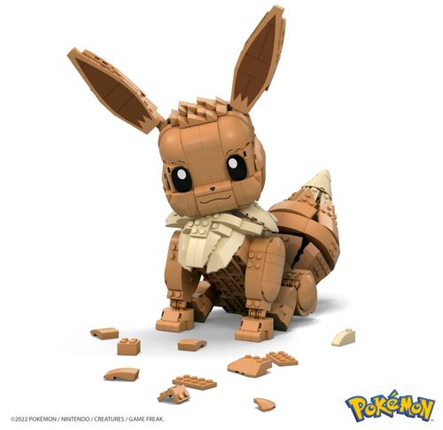 MEGA BLOKS Mega Pokémon - Jumbo Eevee GMD34 - 824 Elementy na Arena.pl