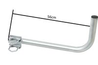 Uchwyt balkonowy boczny 600 lewy+cybanty