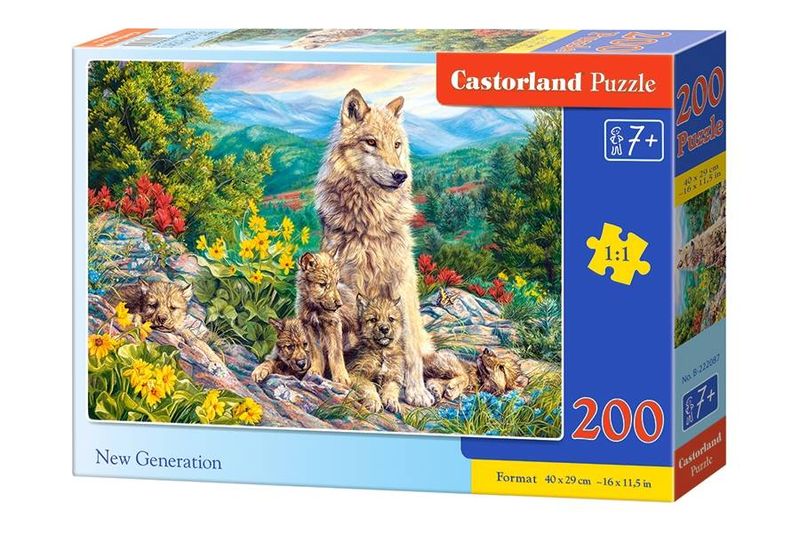 Puzzle 200 el. New Generation zdjęcie 1