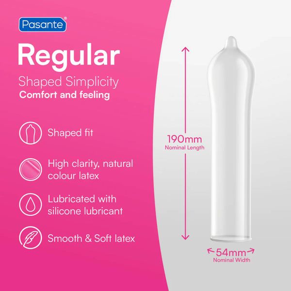 Pasante Regular Condoms 12 Pcs zdjęcie 3