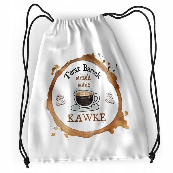 Plecak Dla Bartka Sportowy Szkolny Worek Torba Z Nadrukiem Ze Zdjęciem zdjęcie 1