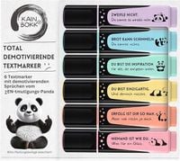 6 x zakreślacz, demotywujące sentencje
