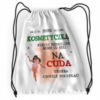 Plecak Kosmetyczki Sportowy Szkolny Worek Torba Z Nadrukiem Ze Zdjęciem