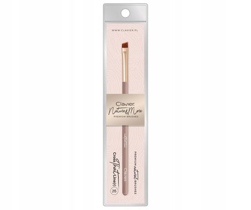 CLAVIER PĘDZELEK 21S ŚCIĘTY IDEALNY DO BRWI NATURALNE WŁOSIE na Arena.pl