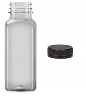 Butelki plastikowe PET z nakrętką 250 ml - 200 szt