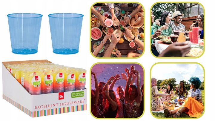 Plastikowe kieliszki do shotów wódki 20 szt 30ml zdjęcie 3