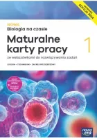 Nowa Biologia na czasie 1 Maturalne karty pracy Zakres rozszerzony 2024