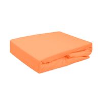 Prześcieradło frotte z gumką 140x200 kolor łosoś