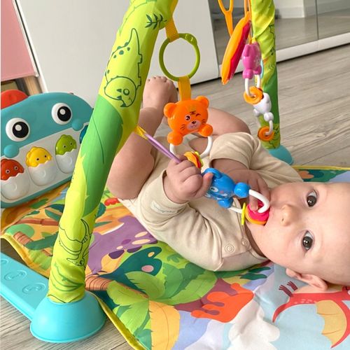 WOOPIE BABY MATA EDUKACYJNA DLA NIEMOWLĄT DINO INTERAKTYWNA na Arena.pl