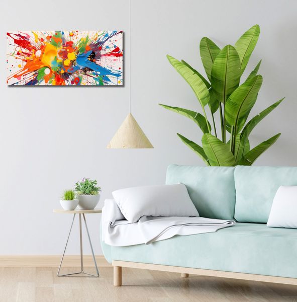 Obraz 70x30cm Eksplozja Kreatywności zdjęcie 2
