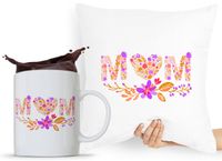 Zestaw Poduszka + Kubek Dzień Mamy Matki Prezent Z Nadrukiem Ze Zdjęciem
