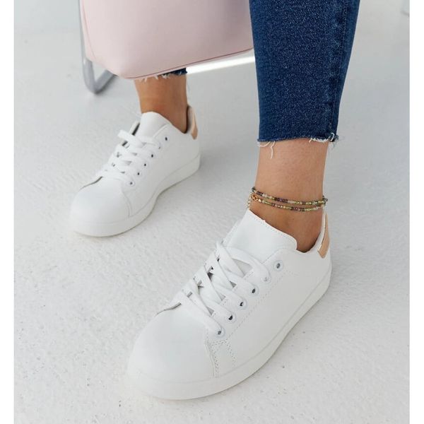 Białe trampki na platformie r.39 zdjęcie 3