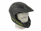 Kask rowerowy full-face integralny AUTHOR HOT SHOT X9 czarny 52-54