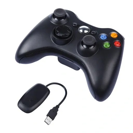 BEZPRZEWODOWY GAMEPAD XBOX 360 PC DUAL SHOCK PAD zdjęcie 9