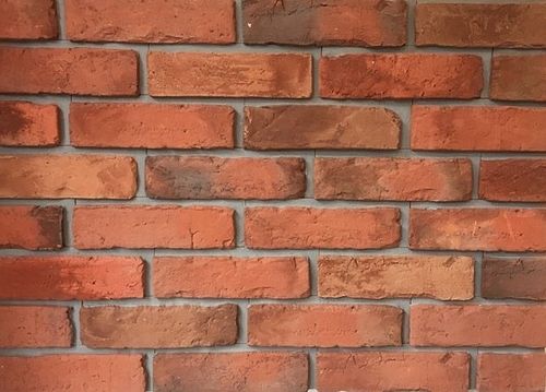 STARA CEGŁA Z GOTOWĄ FUGĄ CZERWONA LOFT PŁYTKI DEKORACYJNA NA ŚCIANĘ na Arena.pl