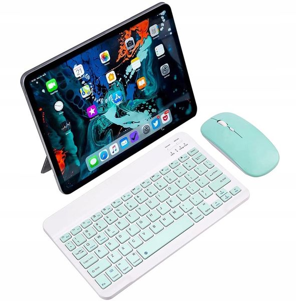 Klawiatura mysz bluetooth 3.0 Android ios Windows zdjęcie 8