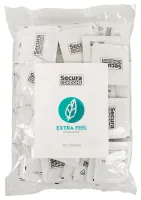 secura extra feel - prezerwatywy ultra cienkie, 100 sztuk, transparentne