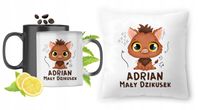 Dla Adriana Zestaw Kubek Magiczny + Poduszka Z Nadrukiem Ze Zdjęciem