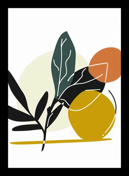 Plakat 29,7x42cm Elegancka Flora zdjęcie 2