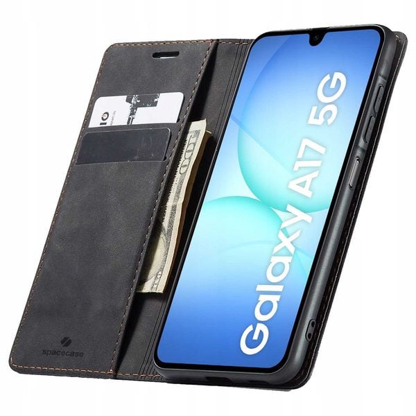 Spacecase Wallet Galaxy A17 4G/5G black zdjęcie 1