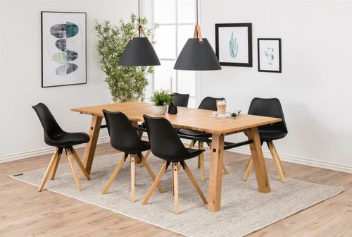 Krzesło Dima black/ dąb na Arena.pl