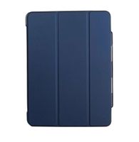 Etui z Klapką i Miejscem na Rysik do iPad Air 4 2020 Granatowe