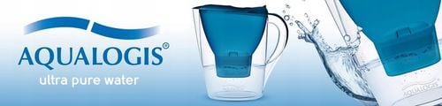 Dzbanek Filtrujący Wodę Aqualogis 2.6L + Wkład wymienny Pure+ na Arena.pl