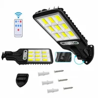 LAMPA SOLARNA ULICZNA LATARNIA CZUJNIK RUCHU LED