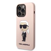 karl lagerfeld klhmp14lsnikbcp iphone 14 pro 6,1 hardcase różowy/pink