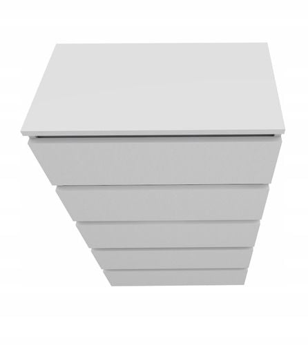 DUŻA KOMODA 5 SZUFLAD SZAFKA Sonoma POLSKIE MEBLE R-5 SONOMA na Arena.pl