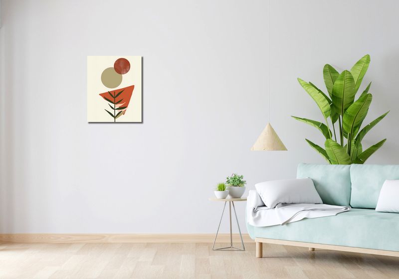 Obraz 40x50cm Organiczne Włókna zdjęcie 2