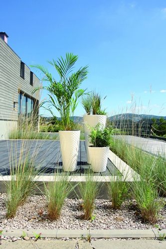 2x Doniczka okragła pleciona Slim DPMT300 + DBMT300 + wkłady na Arena.pl