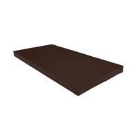 Materac gimnastyczny UNDERFIT 120 x 60 x 6 cm twardy brązowy