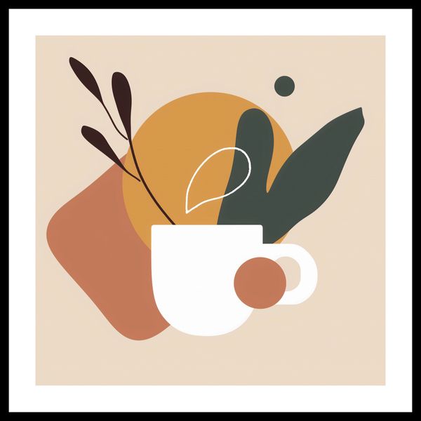 Plakat 60x60cm Ranna Kawka zdjęcie 3