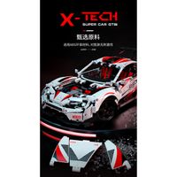 2X zestaw KLOCKI TECHNICZNE 2586 elementów SPORTOWE AUTO bolid WYŚCIGOWY
