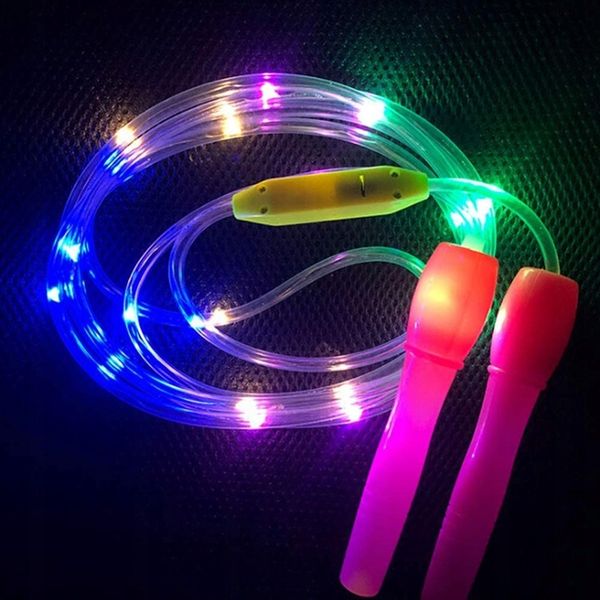 Skakanka LED świecąca z diodami LED 3 tryby 2,5m zdjęcie 2
