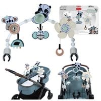 TINY LOVE Łuk pałąk z zabawkami do wózka, fotelika, DECOR czarno-biały